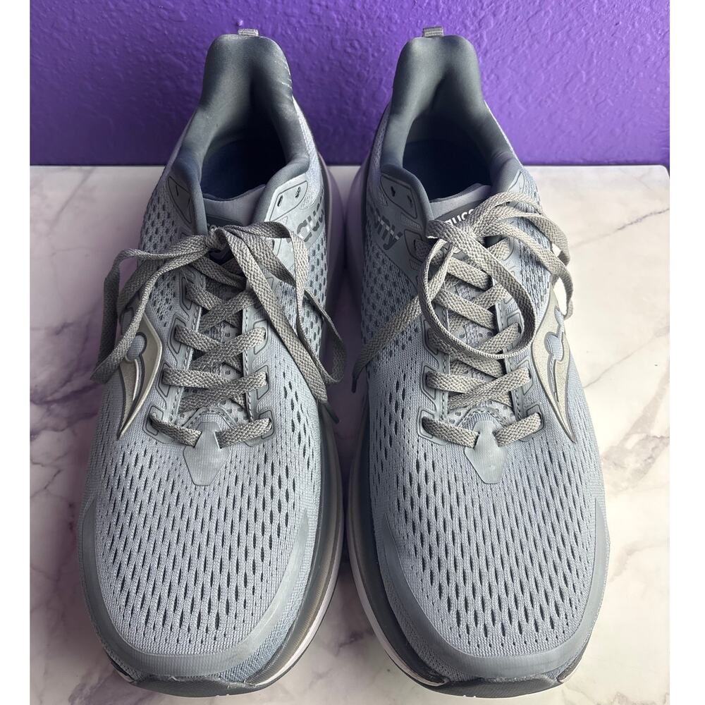 Saucony Guide 17 Mens 12.5 Flint Shadow Running Shoes S20936-115 Barely Worn